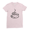 Cooffee art Ladies Fitted T-Shirt
