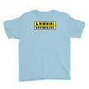 warning offensive mens funny Youth Tee