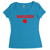bangladesh international team national country Women's Triblend Scoop T-shirt