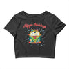 hippie holidays Crop Top