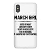 March Girl Hated By Many iPhoneX