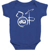 dw drum Baby Bodysuit