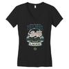 lucky dragon lager Women's V-Neck T-Shirt