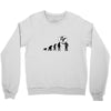 stop following me monkey Crewneck Sweatshirt