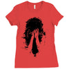sad girl Ladies Fitted T-Shirt