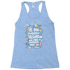 we lose ourselves in books Racerback Tank