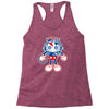 skull bolt Racerback Tank