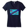 all american beer Women's V-Neck T-Shirt