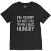 hungry apology V-Neck Tee