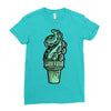 tentacle ice Ladies Fitted T-Shirt