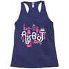 robo city Racerback Tank