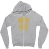 this girl is made of gun powder and lead Zipper Hoodie