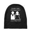 under new management   just married Baby Beanies