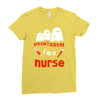 can't scare me Ladies Fitted T-Shirt