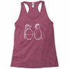 dove v's grenade banksy art Racerback Tank