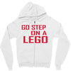 go step on a lego Zipper Hoodie