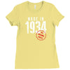 Made In 1934 All Original Part Ladies Fitted T-Shirt