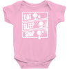 v3 eat sleep snap Baby Onesie