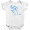 the air power Baby Onesie