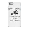 motorbike i don't snore biker's biker iPhone 7 Case