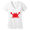 crabby Women's V-Neck T-Shirt
