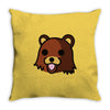 bear meme Throw Pillow