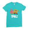 Trouble Ladies Fitted T-Shirt