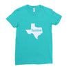 home Texas t-shirt Ladies Fitted T-Shirt