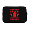 Rick Sanchez Ugly Christmas Sweater Laptop sleeve