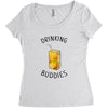 Drinking Buddies Juice Women's Triblend Scoop T-shirt