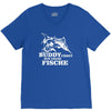 buddy f&auml;ngt nur gro&szlig;e fische funny V-Neck Tee