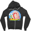 opposite day Zipper Hoodie