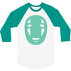 kaonashi mask spirited away 3/4 Sleeve Shirt