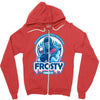 finish yours ice cream Zipper Hoodie