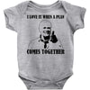 i love it when a plan comes together Baby Bodysuit