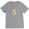 playing koi V-Neck Tee