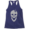 skull tetris Racerback Tank