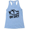 oh sh!t Racerback Tank