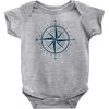 compass sun Baby Onesie