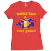 wanna taco 'bout jesus Ladies Fitted T-Shirt