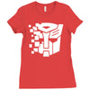 transformers mosaic Ladies Fitted T-Shirt