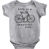 life is a beautiful ride Baby Bodysuit
