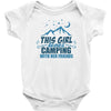 This Girl Loves Camping With Her Friends Baby Onesie