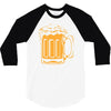 iowa city beer 3/4 Sleeve Shirt