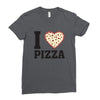 i Love Pizza Ladies Fitted T-Shirt