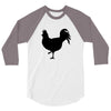 Chicken and Little Chick 3/4 Sleeve Shirt