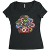 donut hungry Women's Triblend Scoop T-shirt