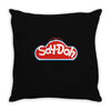 say d'oh Throw Pillow