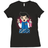 respect Ladies Fitted T-Shirt