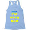 i am with her Racerback Tank